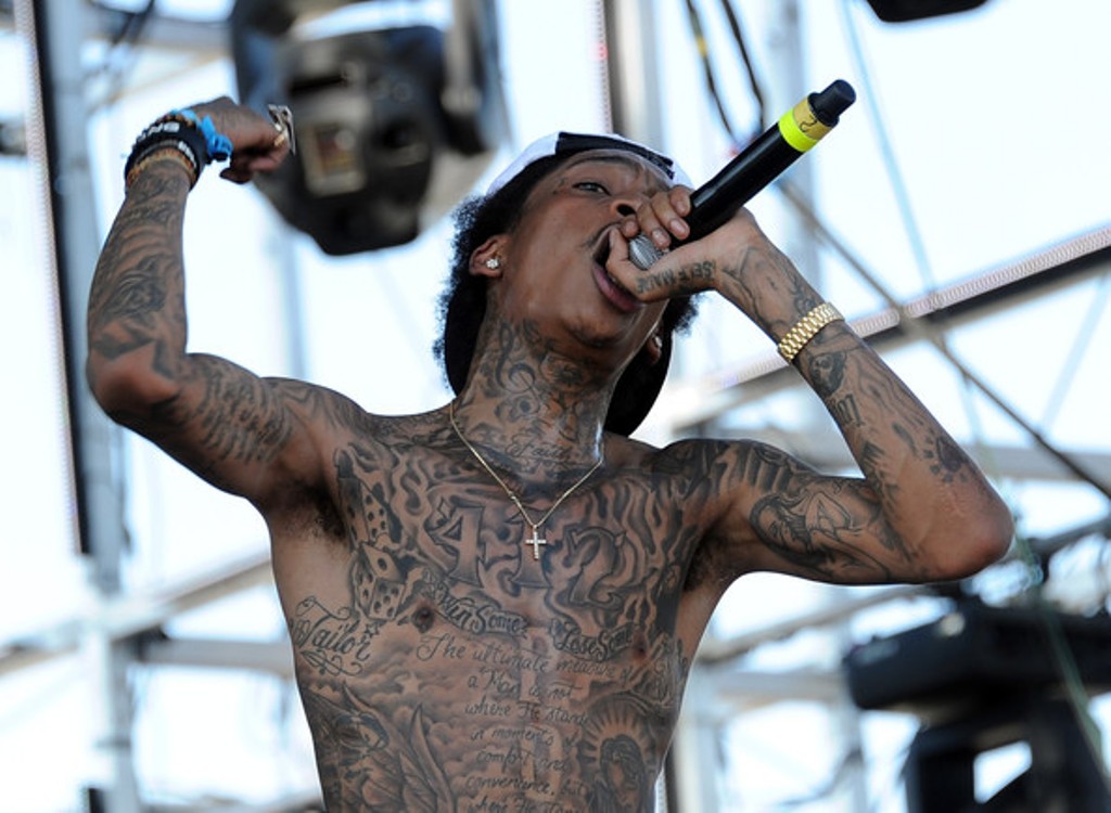 53 Trendy Wiz Khalifa Neck Tattoos.