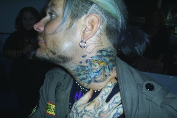  Wonderful Jeff Hardy Neck Tattoo Design