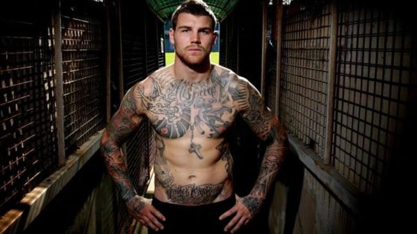 Wonderful Josh Dugan Tattoo On Neck