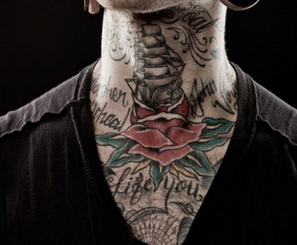 83 Realistic Neck Tattoos For Men