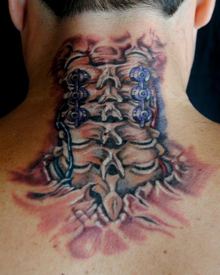 Wonderful Ripped Skin Tattoo