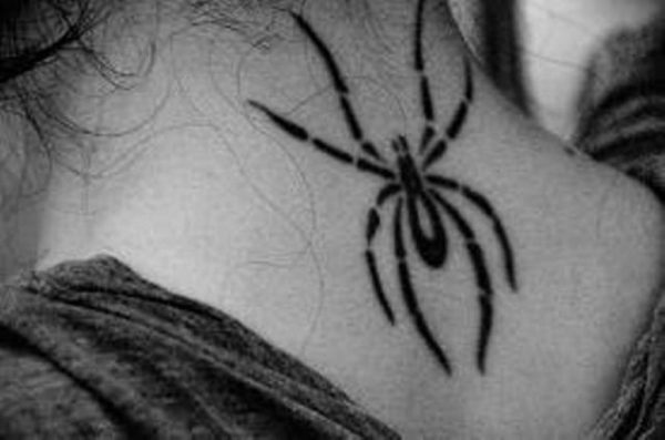 Wonderful Spider Tattoo For Women