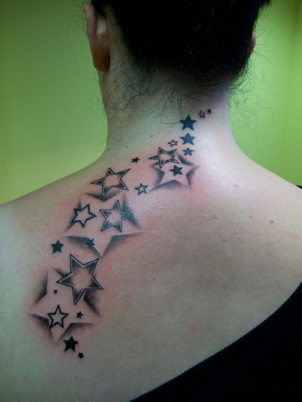 Wonderful Stars Designer Tattoo