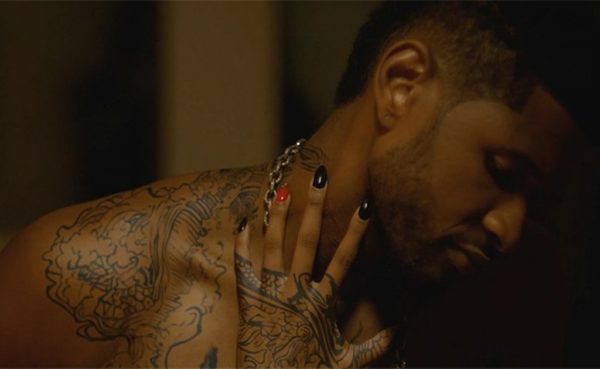 Wonderful Usher Neck Tattoo