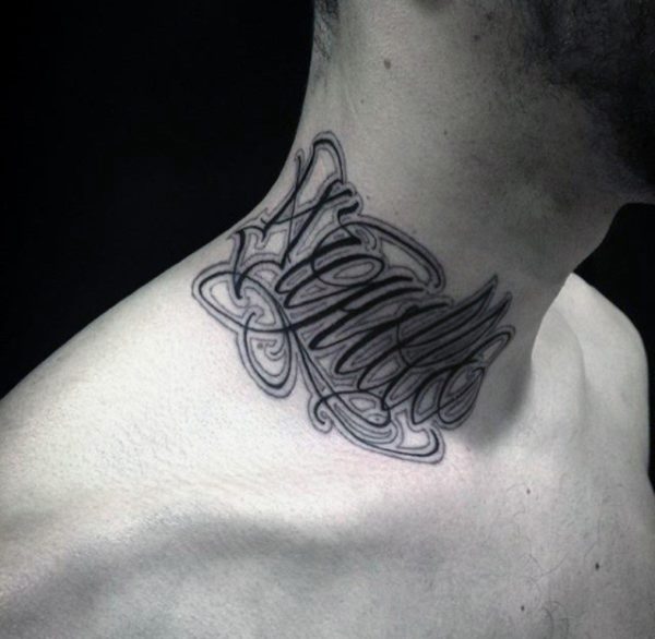 Words Tattoo For Men