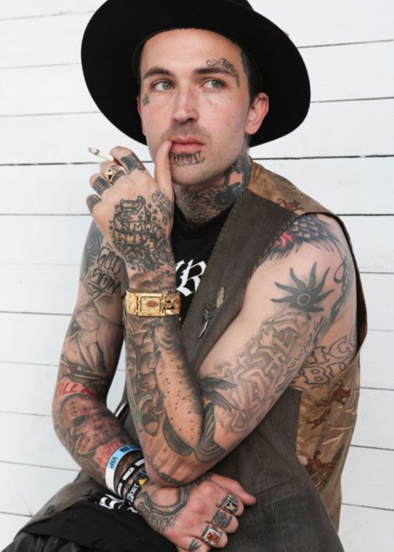 Yelawolf New Tattoo On Neck