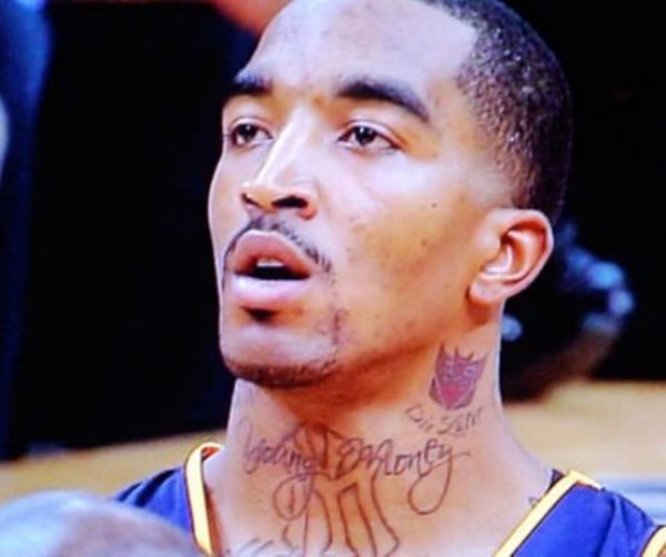 Young Money Tattoo On Neck